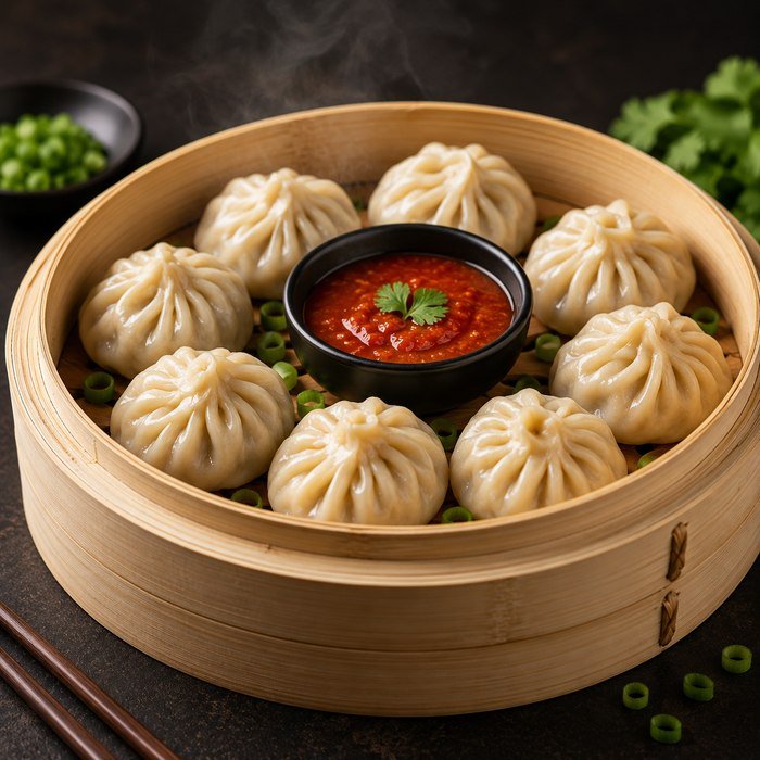 Steamed Momos